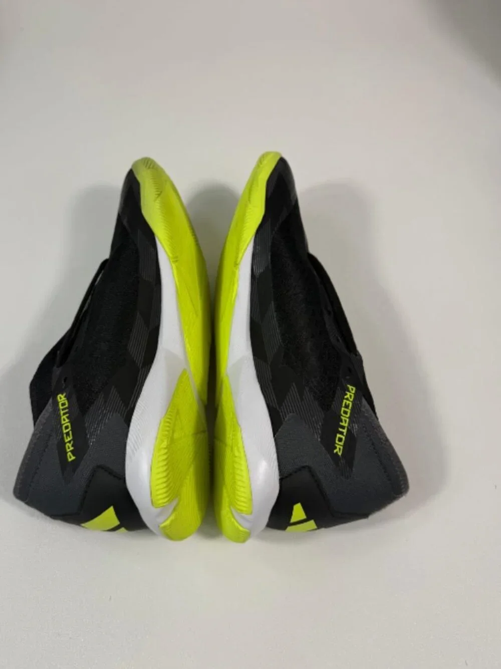 Adidas Predator Accuracy.3 in Indoor Soccer Shoe Core Black/Team Solar Yellow